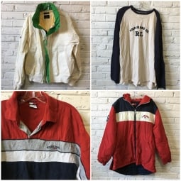 Tommy Hilfiger, Polo, & Nautica branded sold by the pound